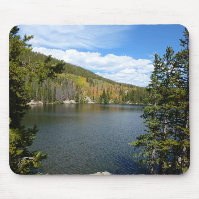 Bear Lake vid Rocky Mountain National Park Musmatta (Framsidan)