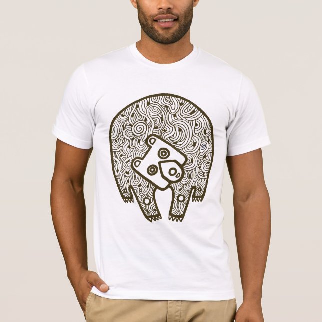 Bear Light T-Shirt (Framsida)