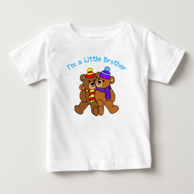 Bear Lil Bro T-shirt (Framsida)