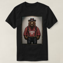 Bear Lumberjack Kanada-dagen