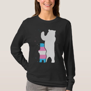 Bear Mamma Transgender Pride Unge Lgbt Trans Pride T Shirt