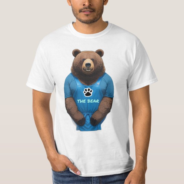 Bear Man är nu med i sin nya serie T Shirt (Framsida)