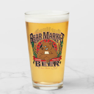 Bear Market Beer Glaskopp