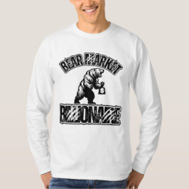 Bear Market Billionaire™ Downvert Dominator Badge T Shirt