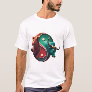 Bear mot Bull Trading T Shirt