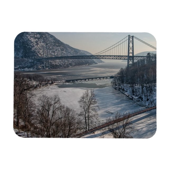Bear Mountain Bridge Magnet (Horisontell)