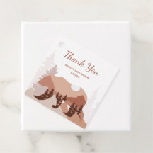 Bear Mountain Forest Boy Baby Shower