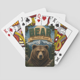 Bear Mountain Forest POPCUT Casinokort