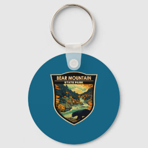 Bear Mountain State Park New York Resa Vintage Nyckelring
