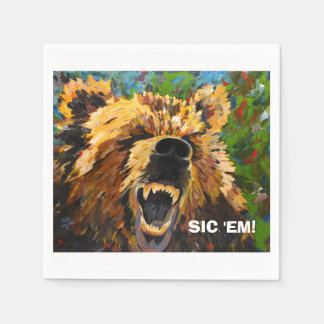 BEAR NAPKINS PAPPERSSERVETT