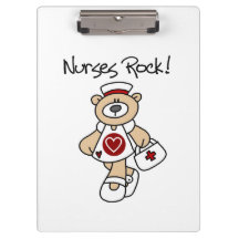 Bear Nurses Sten Clipboard