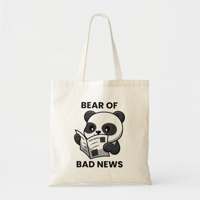 Bear of Bad News Tygkasse (Framsidan)