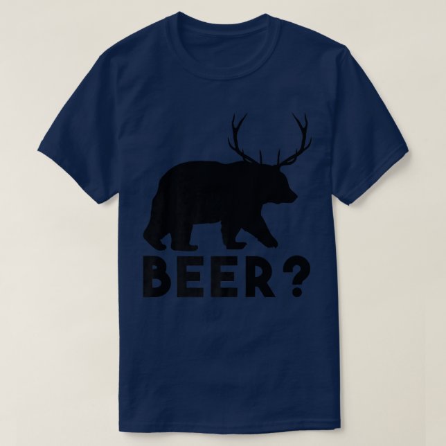 Bear-of-fråga  t shirt (Design framsida)