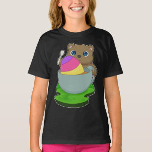 Bear Påsk Påskägg Kopp T Shirt