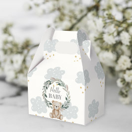 Bear Personalised Children’s Party Box Gift Bag Presentaskar
