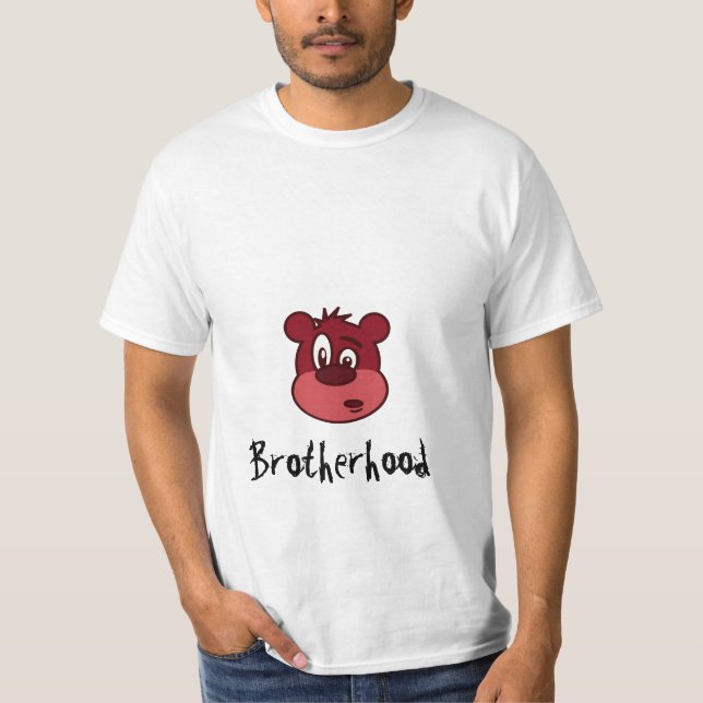 bear_peterm_01 brödraskap t shirt (Framsida)