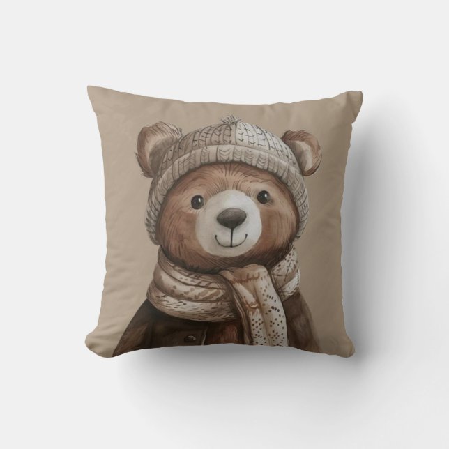 Bear Pillow Kudde (Framsida)