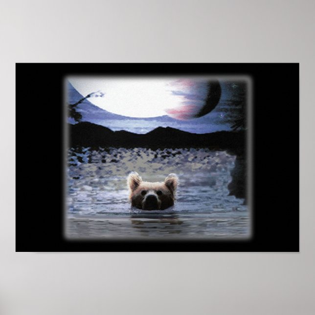 Bear Planet Poster (Framsidan)