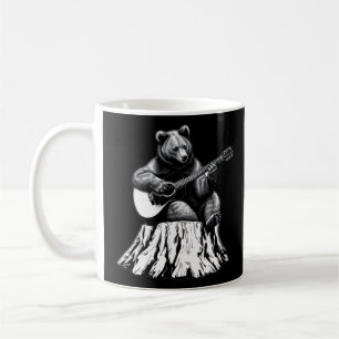 Bear Play Acoustic Guitar - svart Kaffemugg