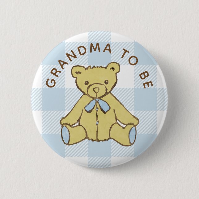 Bear Pojke Blue Buffalo Play Grandma to to be Knapp (Framsida)