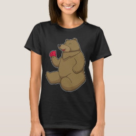 Bear Poker-bokkort T Shirt
