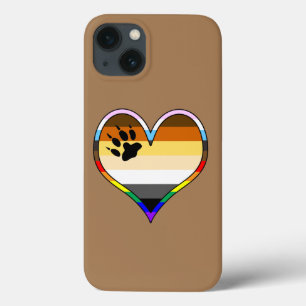 Bear Pride Heart Fodral-Mate iphone case