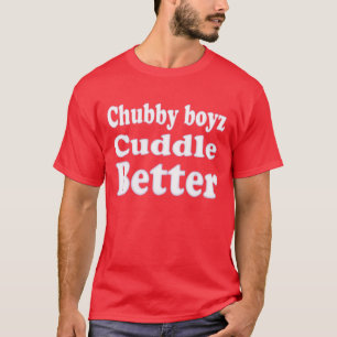 Bear Pride Knubbig Boyz Cuddle Bättre Tee Shirt