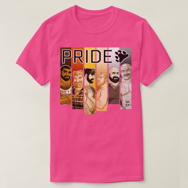 BEAR-PRIDE T SHIRT (Design framsida)