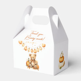 Bear Pumpkin Barly WaitBaby ShowerFavor Box Presentaskar