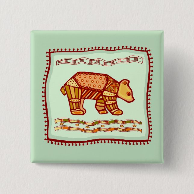 Bear Quilt Knapp (Framsida)