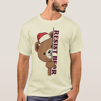 Bear Resist christmas T Shirt