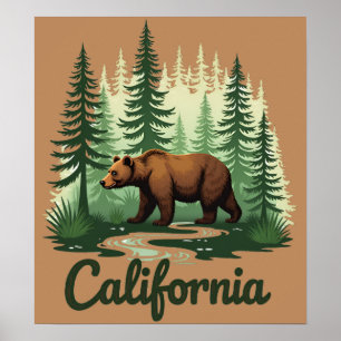 Bear Sanctuary california Poster