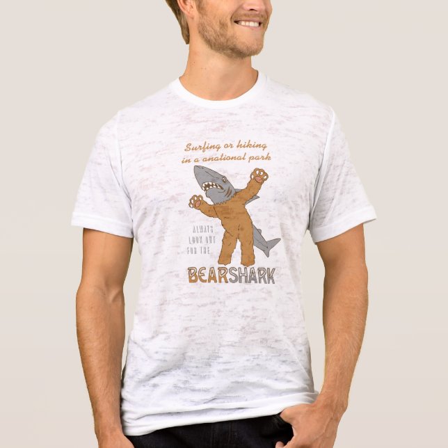 Bear Shark T Shirt (Framsida)
