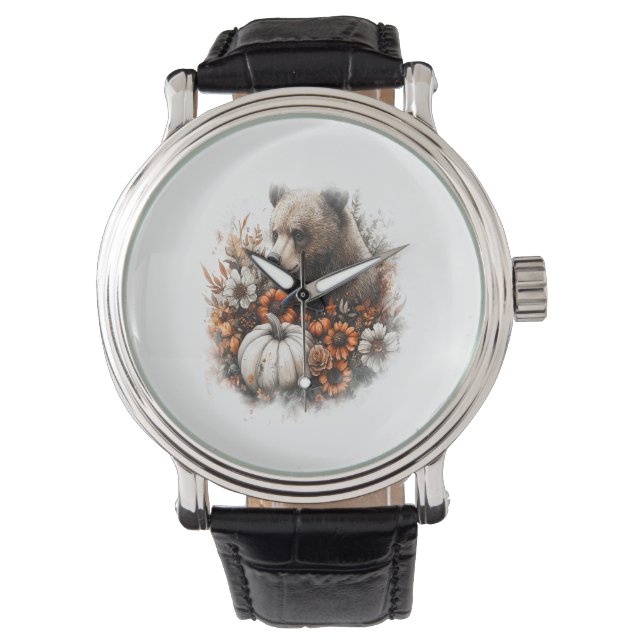 Bear Shirt Land Pumpkin Armbandsur (Framsida)