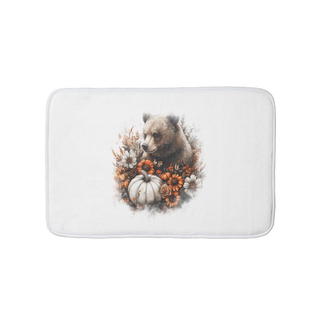 Bear Shirt Land Pumpkin Badrumsmatta (Framsidan)
