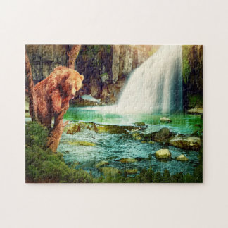 Bear sjö pussel