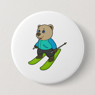 Bear Skier Ski Knapp