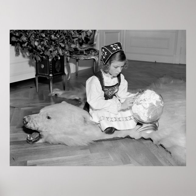 Bear Skin Matta, 1938 Poster (Framsidan)