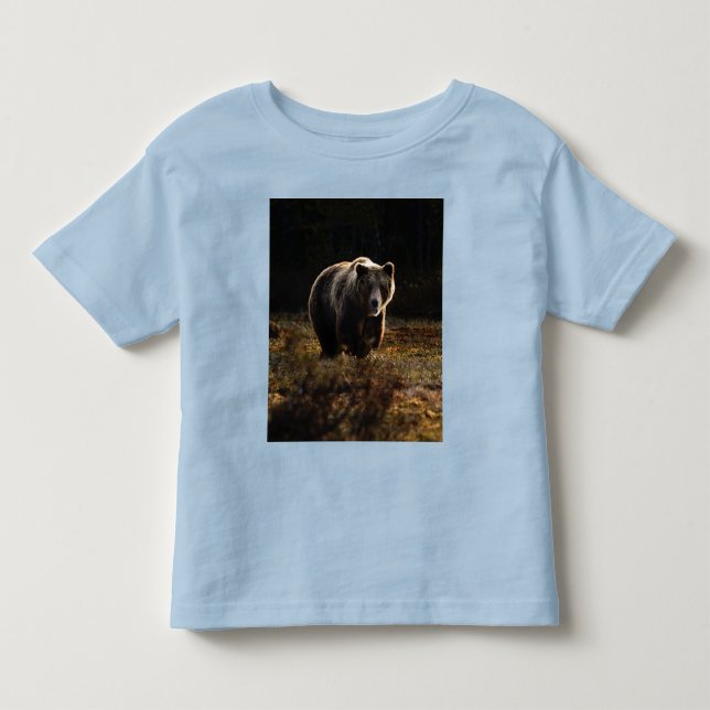 Bear Småbarn T-Shirt (Framsida)
