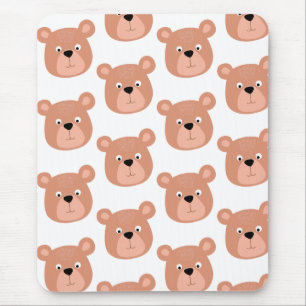 Bear Söt ansikte Musmatta