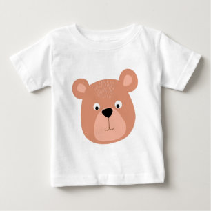 Bear Söt ansikte T Shirt
