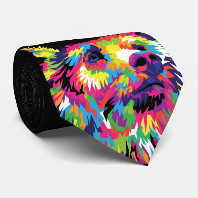 Bear Spirit Animal Pop Art Slips (Rullad)