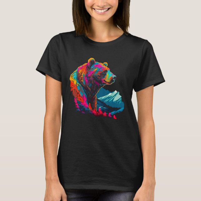 Bear Spirit T Shirt (Framsida)