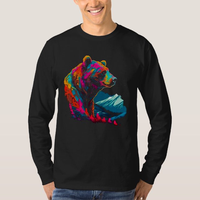 Bear Spirit T Shirt (Framsida)