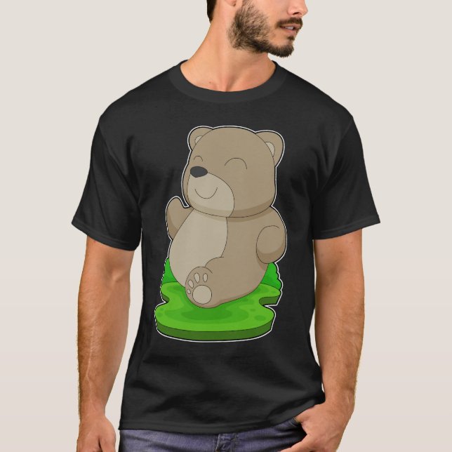 Bear Springer Runing Sports T Shirt (Framsida)