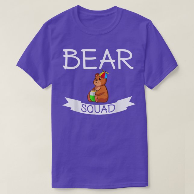 Bear Squad - Cute Funny T Shirt (Design framsida)