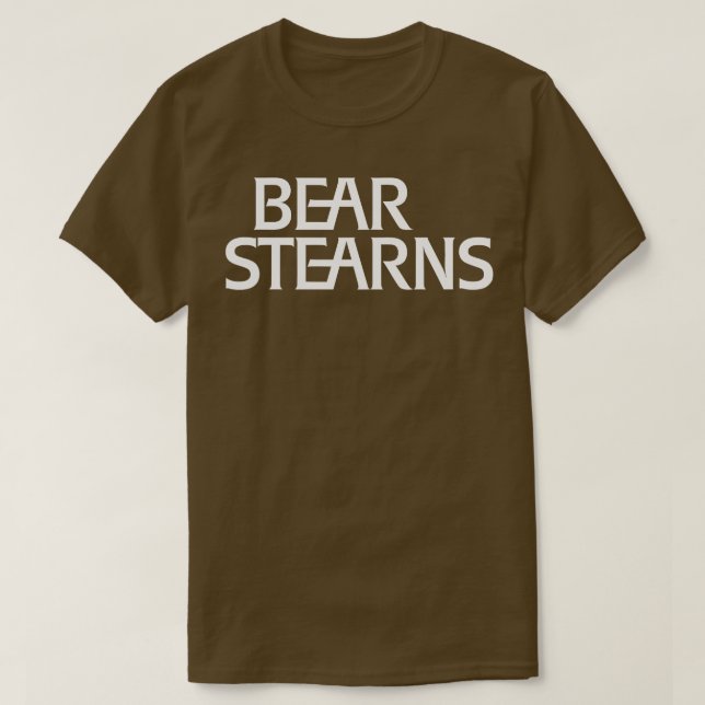 Bear Stearns T Shirt (Design framsida)