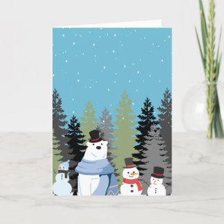 "Bear Suspicious", julkort Helgkort