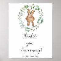 Bear \ Tack för att du kom hit och Poster