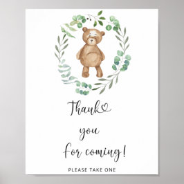 Bear \ Tack för att du kom hit och Poster